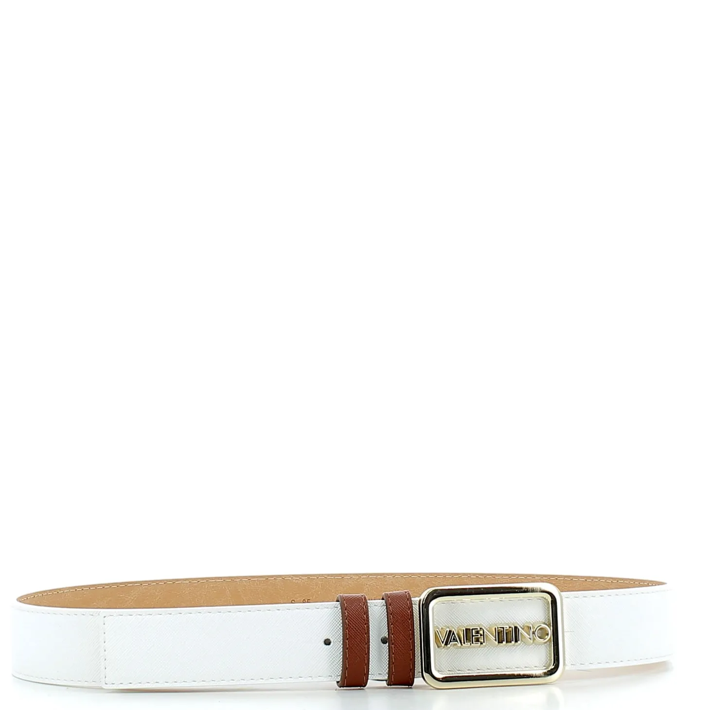 CinturaValentino donna S91757BXP25 BIANCO-ORO