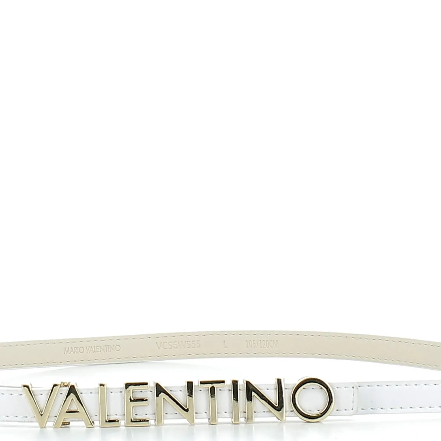CinturaValentino donna S6W555BXP25 BIANCO-ORO