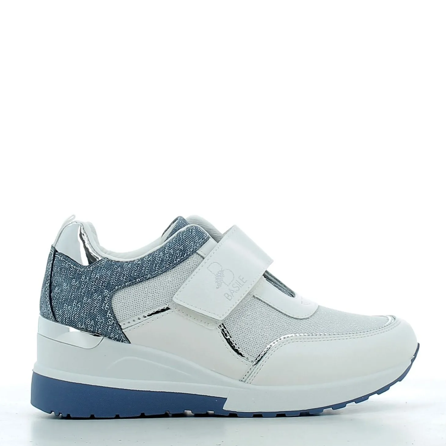Scarpe Basile donna 4841P25 BIANCO BLU