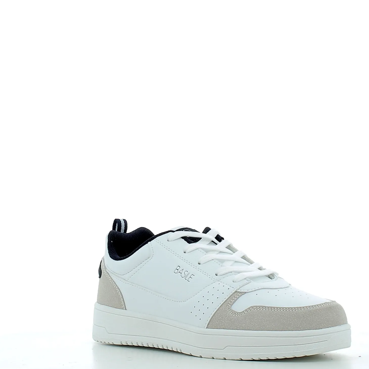 Scarpe Basile uomo 4823P25 BIANCO GRIGIO