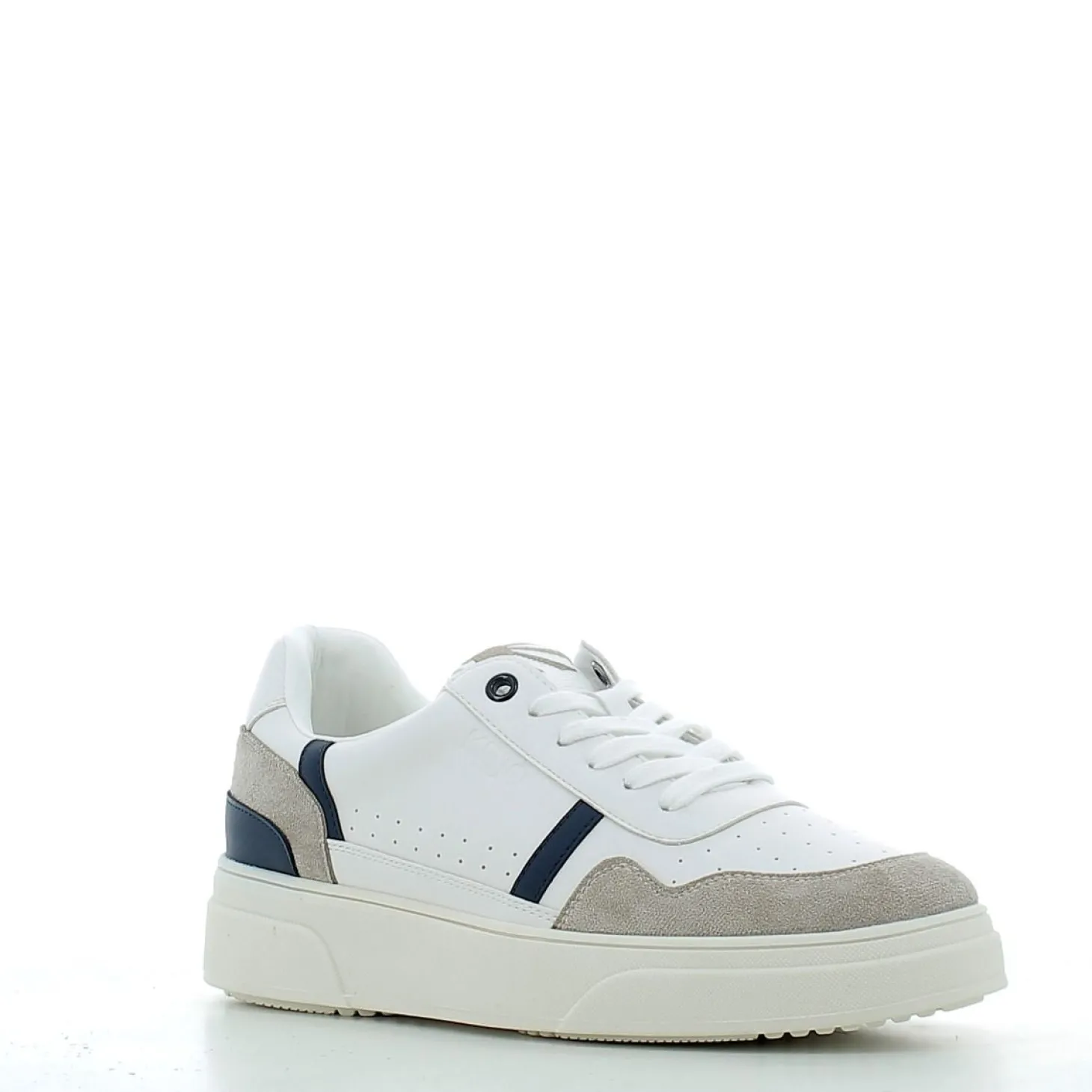 Scarpe KeJo uomo 4791P25 BIANCO BEIGE