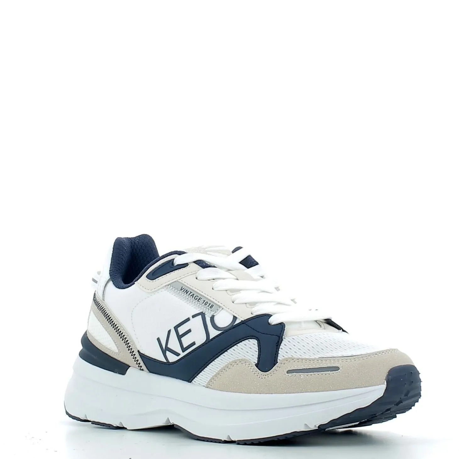 Scarpe KeJo uomo 5023P25 BIANCO