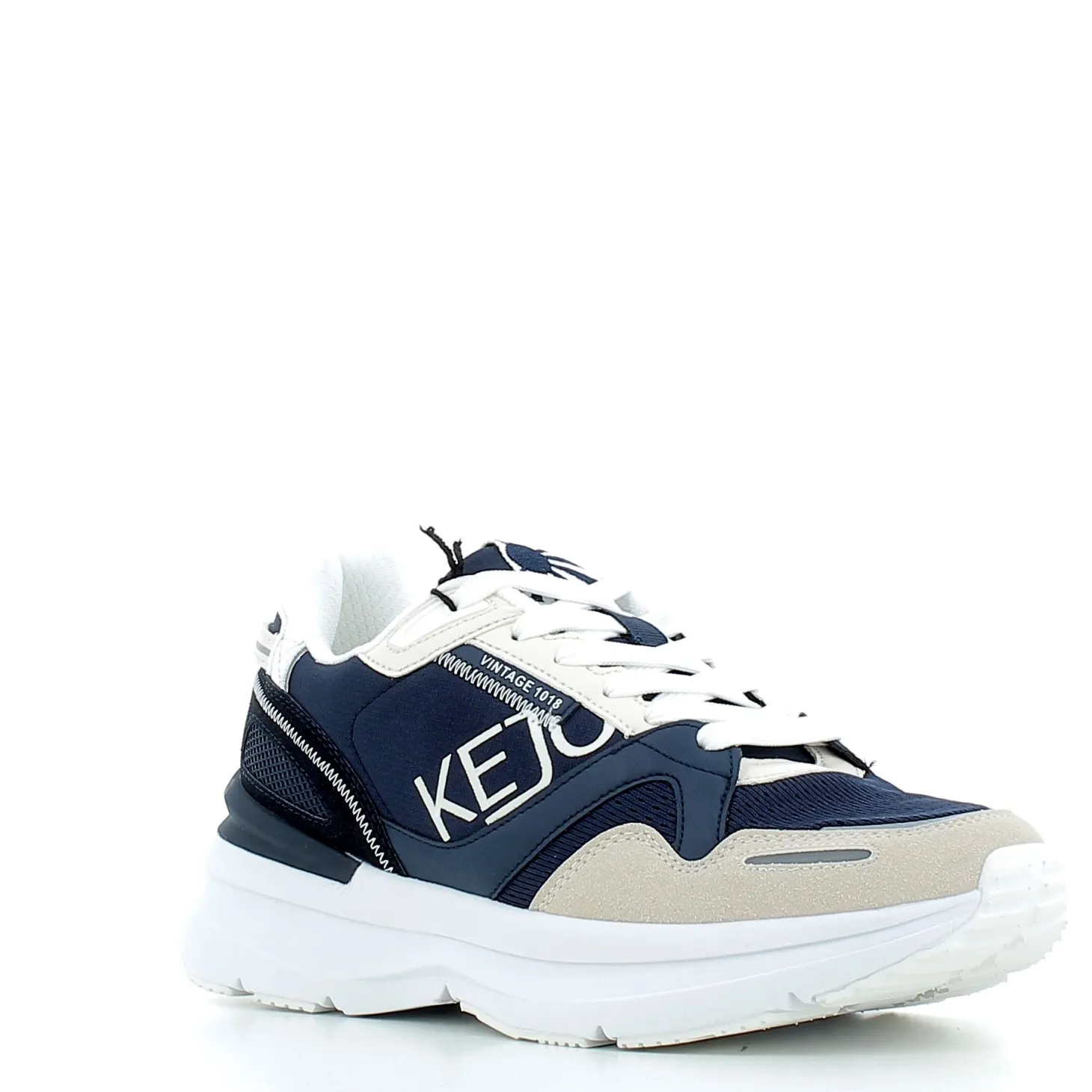 Scarpe KeJo uomo 5023P25 BLUE